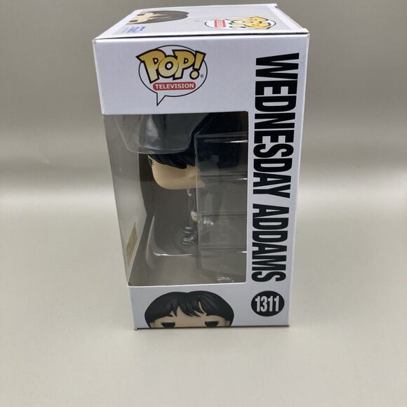 Funko Pop! Wednesday Addams # 1311 Hot Topic Exclusive Metallic Toy Collectible - Picture 7 of 10